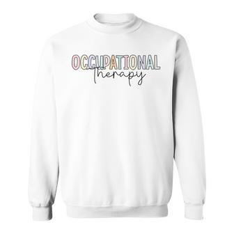Occupational Therapy Funny Mom Christmas Mother Day Sweatshirt | Mazezy