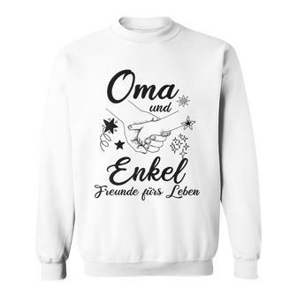 Oma Enkel Partnerlook Grossmutter Enkelkind Enkelsohn Oma Sweatshirt - Seseable