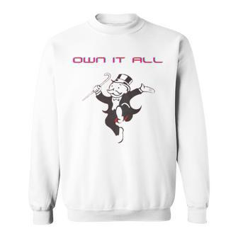 Own It All Monopoly Sweatshirt | Mazezy