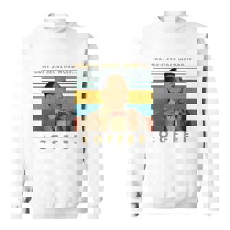 Pee-Wee Herman Today’S Secret Word Is Coffee Vintage Shirt Men Women Sweatshirt Graphic Print Unisex - Thegiftio UK