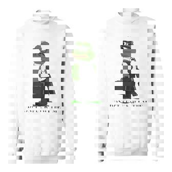 Pepe The Frog Don’T Fuck With Me T Sweatshirt | Mazezy
