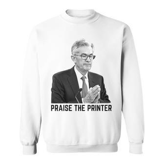 Powell Praises Printer Sweatshirt | Mazezy