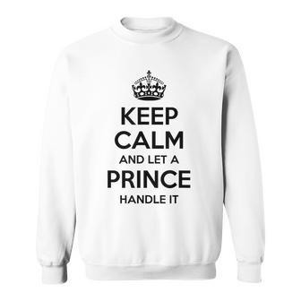 Prince Funny Surname Family Tree Birthday Reunion Gift Idea Men Women Sweatshirt Graphic Print Unisex - Thegiftio UK