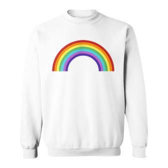 Rainbow On A Pocket Lgbt Gay Transgender Pride Men Women Sweatshirt Graphic Print Unisex - Seseable