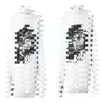 Retro Motorcycle Ural Vintage Sidecar Motorbike Sweatshirt | Seseable UK
