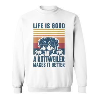 Rottweiler Gifts For Men Women Rottweiler Mom Dad Rottweiler Sweatshirt - Thegiftio UK