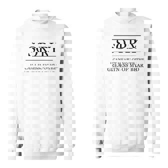 Sorry I Cant Hear You Over The Greatness Of My Beard | Men Women Sweatshirt Graphic Print Unisex - Thegiftio UK
