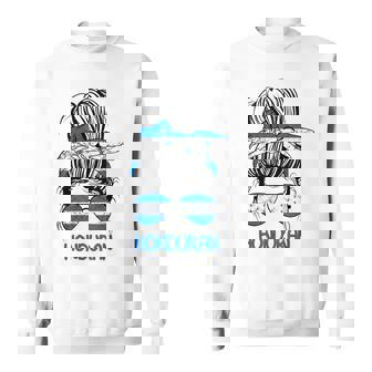 Soy Catracha For Hondurans Honduras Flag Girl Mujer Honduran Sweatshirt - Thegiftio