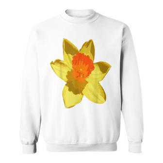 Spring Daffodil Vector Isolated Sweatshirt - Seseable