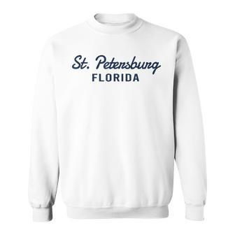St Petersburg - Florida - Throwback Design - Classic Sweatshirt | Mazezy