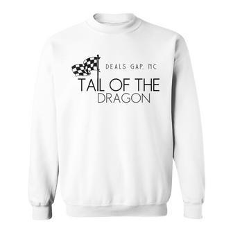 Tail Of The Dragon Deals Gap Nc Us 129 Motorcycle T Sweatshirt | Mazezy