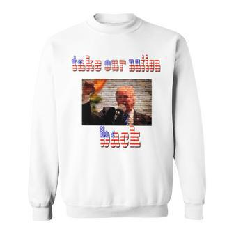 Take Our Nation Back Trump Usa Flag Sweatshirt | Mazezy