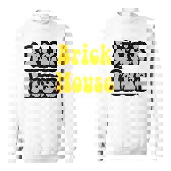 That Retro 70S Vintage Style Brick House Sweatshirt - Seseable