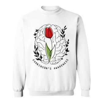 Tulip Parkinsons Awareness Sweatshirt | Mazezy