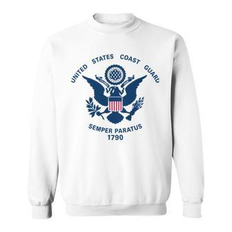 United States Coast Guard Uscg Sweatshirt | Mazezy