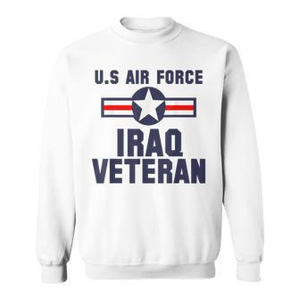 Us Air Force Iraq Veteran Cool Gift Men Women Sweatshirt Graphic Print Unisex | Seseable CA