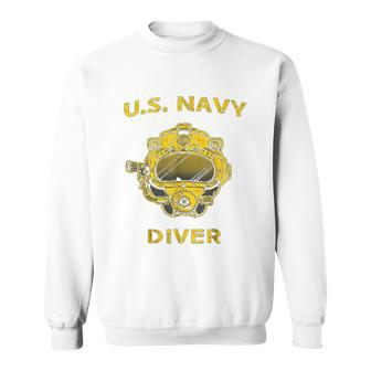 Us Navy Diver Men Women Sweatshirt Graphic Print Unisex - Thegiftio UK