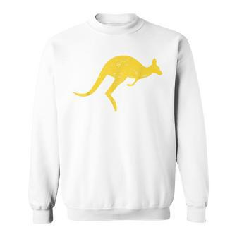 Vintage Kangaroo Australia Aussie Roo Kangaroo Sweatshirt | Mazezy
