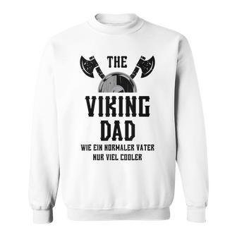 Wikinger Dad Sweatshirt, Lustiges Weihnachten Papa Geschenk - Seseable