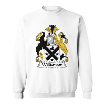 Williamson Family Crest Scottish Family Crests Men Women Sweatshirt Graphic Print Unisex - Thegiftio UK
