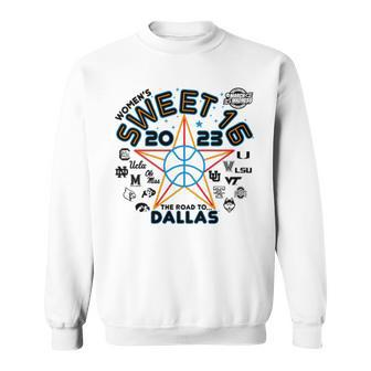 Women’S Madness Sweet 16 Basketball Tournament March Madness Dallas Sweatshirt | Mazezy
