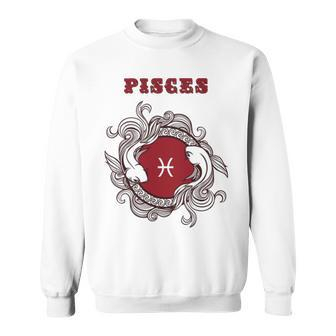 Zodiac Sign Pisces V2 Sweatshirt | Mazezy