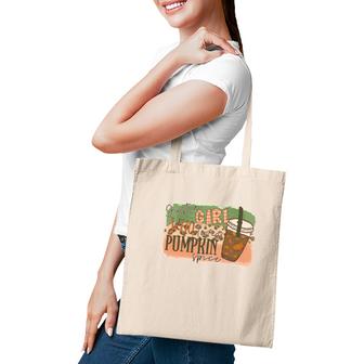 Fall Just A Girl Who Loves Pumpkin Spice Thankful Gifts Tote Bag