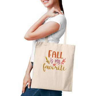 Funny Fall Is My Favorite Autumn Gifts Tote Bag - Thegiftio