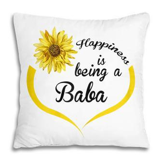 Baba Gift Happiness Is Being A Baba Gift For Womens Pillow | Mazezy