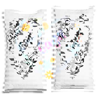 Best Gaga Ever Flower Blessed Grandma Mothers Day Gift Pillow | Mazezy