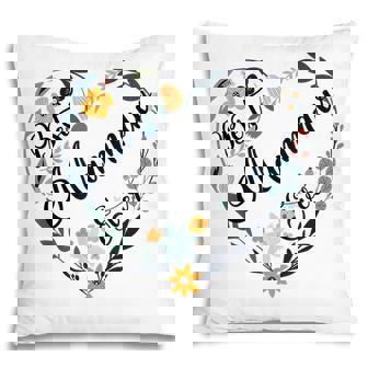 Best Mammaw Ever Heart Flower Blessed Grandma Mothers Day Pillow | Mazezy