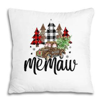 Blessed Memaw Christmas Truck Grandma Gift Pillow | Mazezy