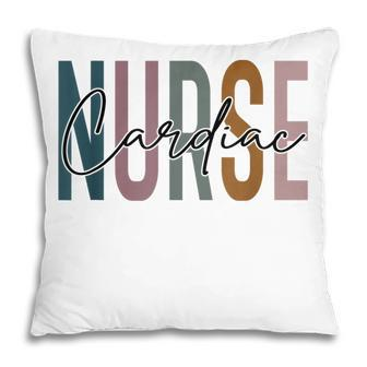 Cardiac Nurse Life Multicolor Cardiac Nurse Gifts Pillow | Mazezy