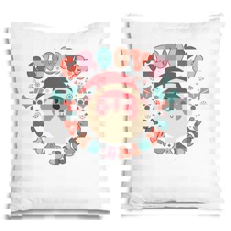 Christmas Groovy And Bright V2 Pillow - Thegiftio