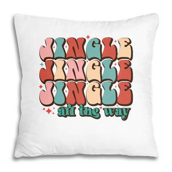 Christmas Jingle All The Way V2 Pillow - Thegiftio UK