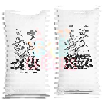 Christmas Snowman Cheer Pillow - Thegiftio