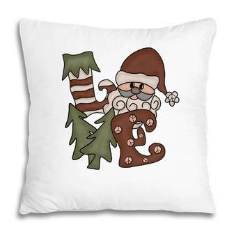 Cute Christmas Santa Love Pillow - Thegiftio UK