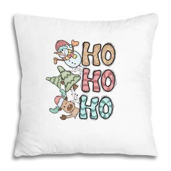 Funny Ho Ho Ho Christmas Pillow