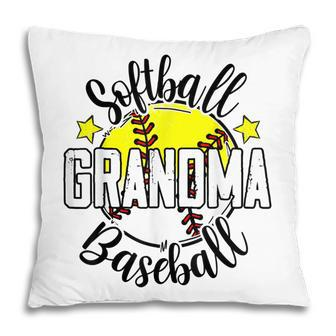 Funny Softball Baseball Grandma Happy Mothers Day Pillow | Mazezy UK