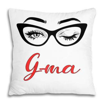 Gma Eyes Wink Cute Glasses Gift For Womens Pillow | Mazezy