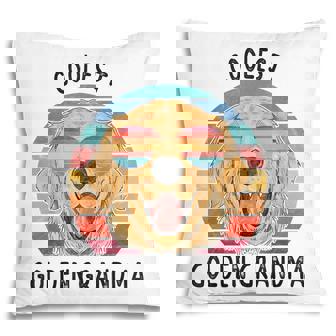 Golden Retriever Dog Grandma Gifts Pillow | Mazezy