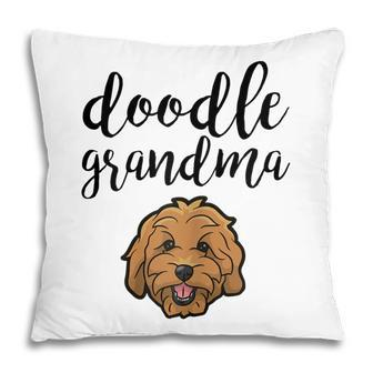 Goldendoodle Grandma Doodle Grandma Cute Dog Gift Pillow | Mazezy