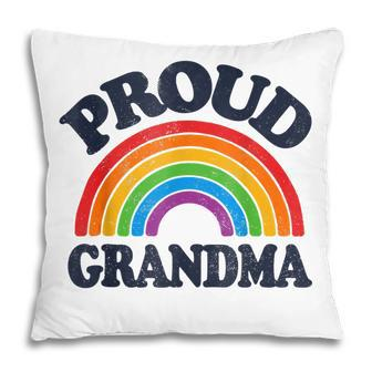 Lgbtq Proud Grandma Gay Pride Lgbt Ally Rainbow Mothers Day Pillow | Mazezy