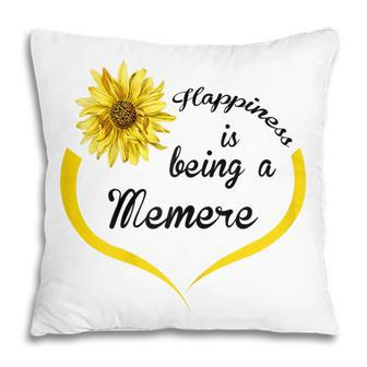 Memere Gift Happiness Is Being A Memere Gift For Womens Pillow | Mazezy UK
