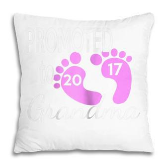 Promoted To Grandma 2017 Mothers Day Gift For Womens Pillow | Mazezy