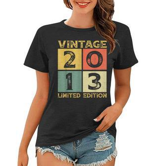 10 Year Old Gifts Vintage 2013 Limited Edition 10Th Bday Women T-shirt - Seseable