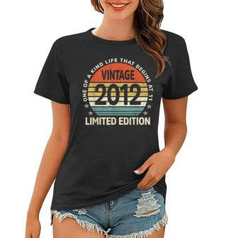 11 Years Old Made In 2012 Limited Edition 11Th Birthday Gift Women T-shirt - Seseable