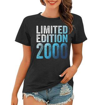 22 Geburtstag Mann 22 Jahre Geschenk Limited Edition 2000 Frauen Tshirt - Seseable