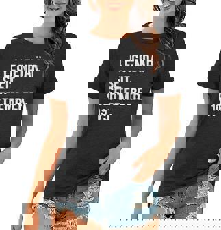 48 Geburtstag Geschenk 48 Jahre Legendär Seit September 197 Frauen Tshirt - Seseable