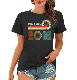 5 Year Old Awesome Since 2018 Limited Edition 5Th Birthday Women T-shirt - Seseable